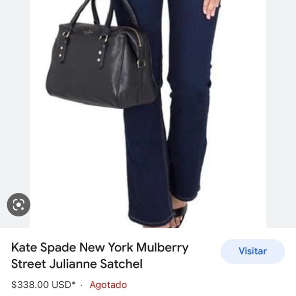 ♠️♥️KATE SPADE ♥️♣️NEW YORK MULBERRY STREET JULIANNE SATCHEL - Picture 11 of 11